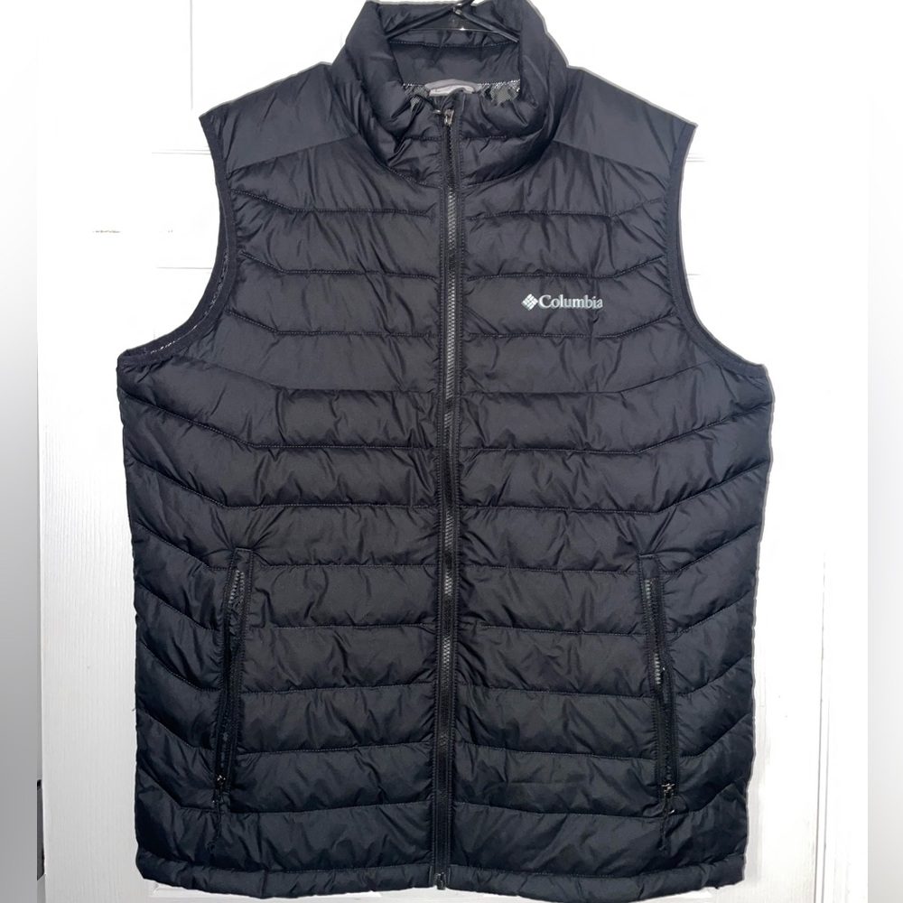 Columbia Charcoal Gray Puffer Vest